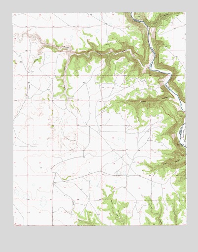 Canon Colorado, NM USGS Topographic Map