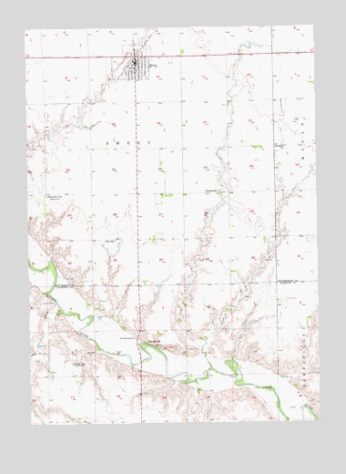 Menno, SD USGS Topographic Map
