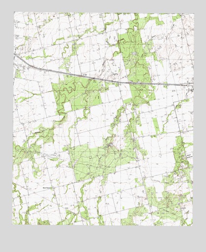 Merkel East, TX USGS Topographic Map