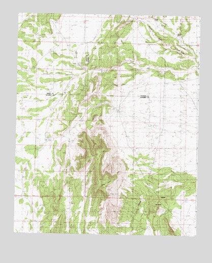 Mesa Sarca, NM USGS Topographic Map