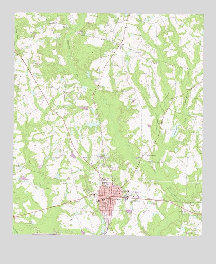 Metter, GA USGS Topographic Map