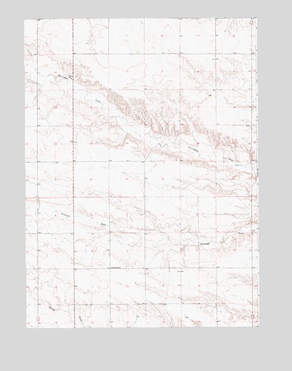 Midway SE, WY USGS Topographic Map