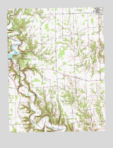 Milan, IN USGS Topographic Map
