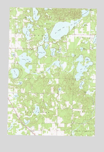 Mildred, MN USGS Topographic Map