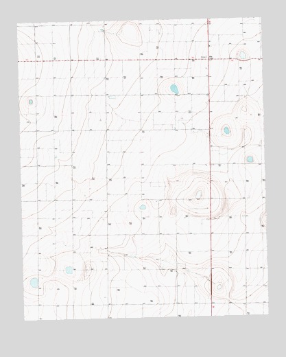 Milo Center, TX USGS Topographic Map