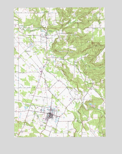 Molalla, OR USGS Topographic Map