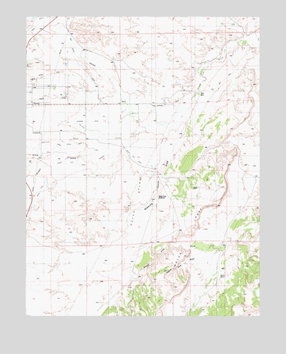 Molen, UT USGS Topographic Map