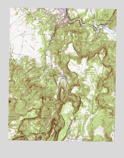 Canones, NM USGS Topographic Map