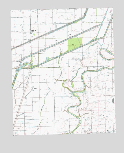 Monterey, AR USGS Topographic Map