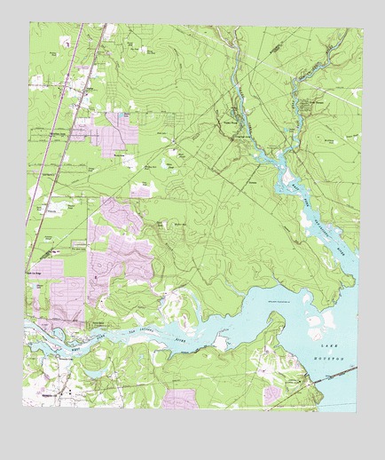 Moonshine Hill, TX USGS Topographic Map