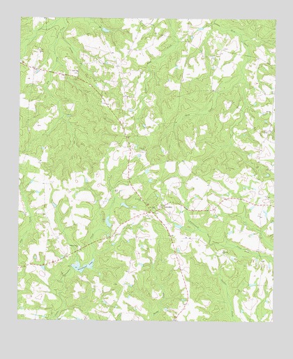 Canoochee, GA USGS Topographic Map