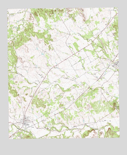 Morgan, TX USGS Topographic Map