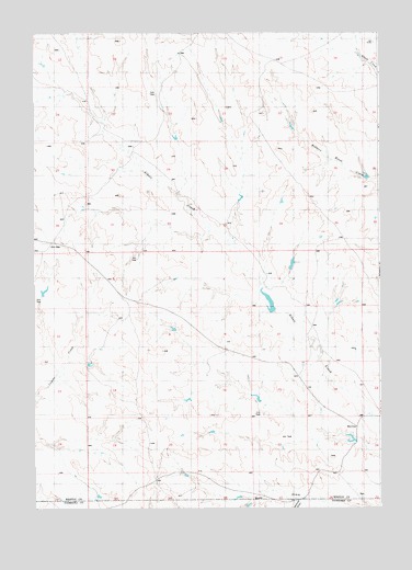 Morrisey, WY USGS Topographic Map