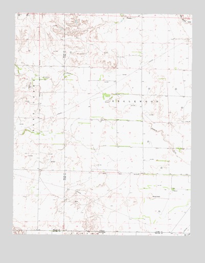 Mount Helen, KS USGS Topographic Map