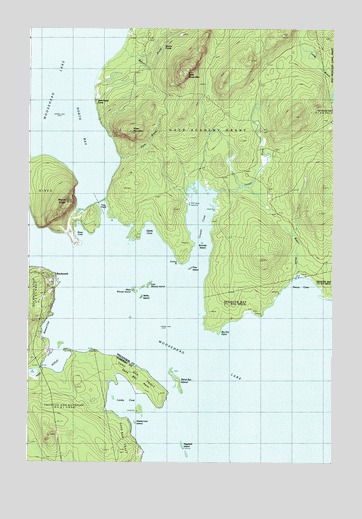 Mount Kineo, ME USGS Topographic Map