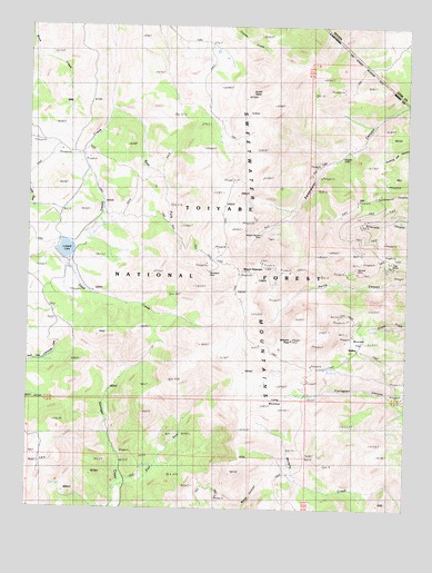 Mount Patterson, CA USGS Topographic Map