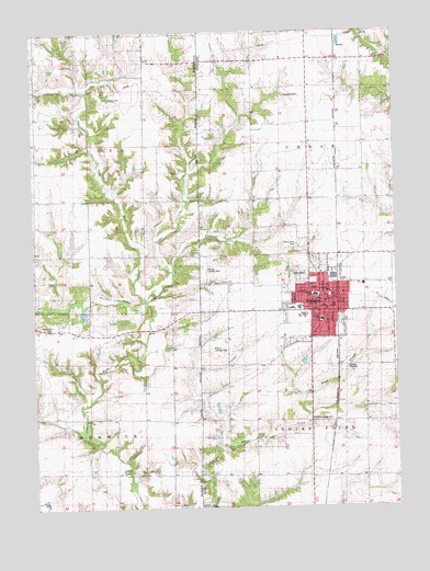 Abingdon, IL USGS Topographic Map