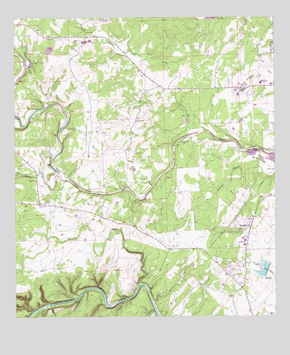 Mountain City, TX USGS Topographic Map