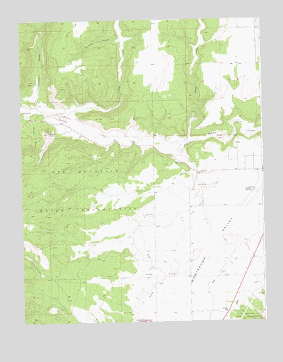 Mud Creek, CO USGS Topographic Map