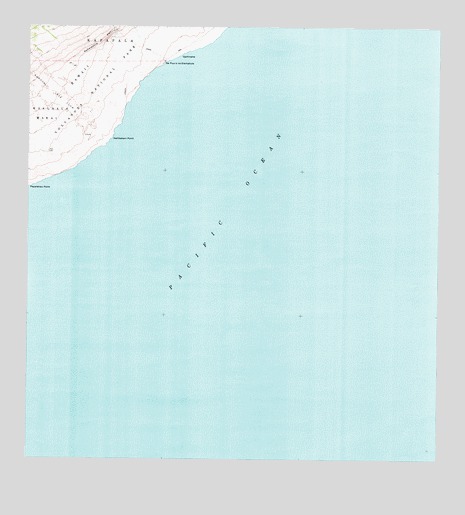 Naliikakani Point, HI USGS Topographic Map