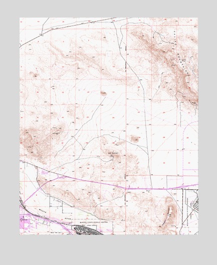 Nebo, CA USGS Topographic Map