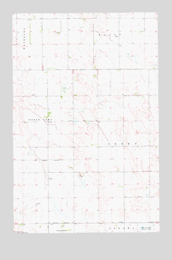 Nekoma NW, ND USGS Topographic Map
