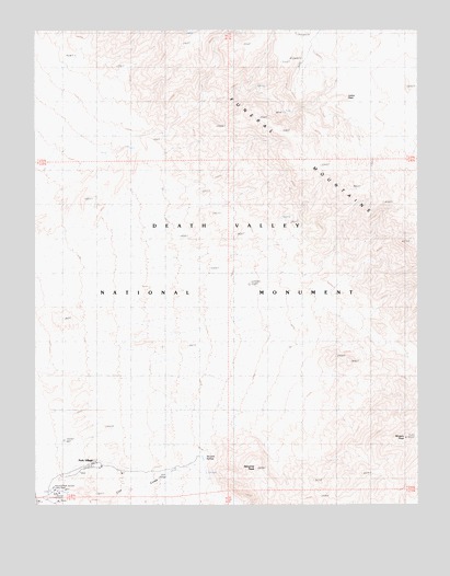 Nevares Peak, CA USGS Topographic Map