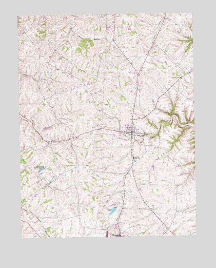 New Castle, KY USGS Topographic Map