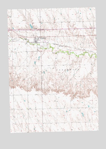 New Underwood, SD USGS Topographic Map
