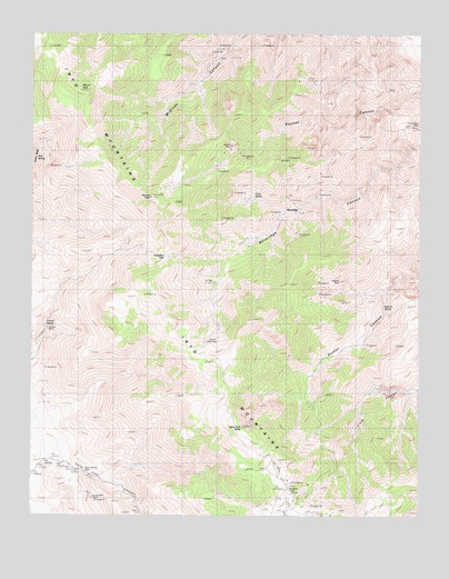 New York Butte, CA USGS Topographic Map