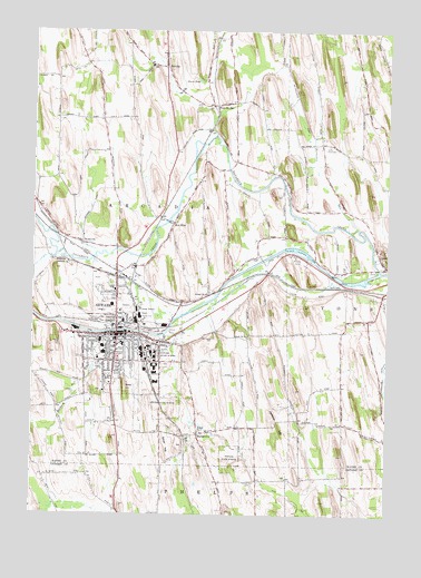 Newark, NY USGS Topographic Map