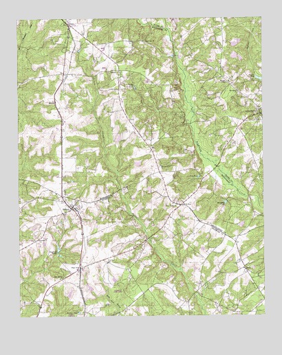 Norman, NC USGS Topographic Map