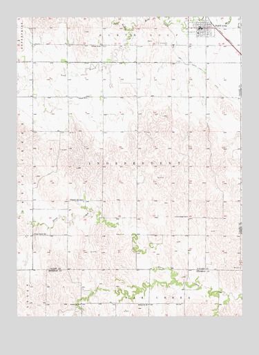 North Loup, NE USGS Topographic Map