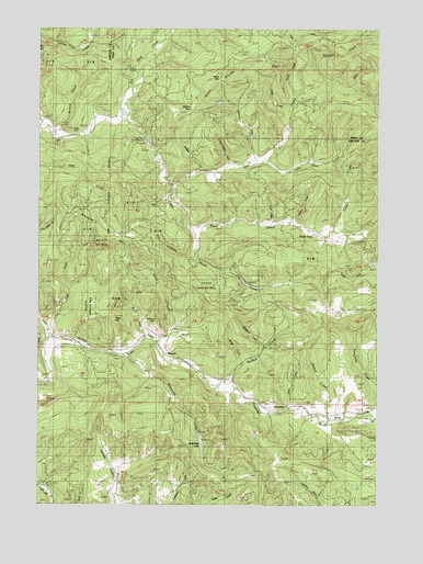 Nortons, OR USGS Topographic Map