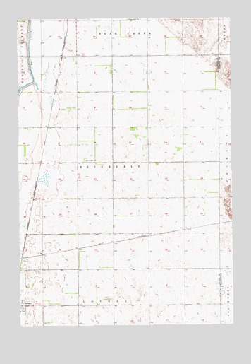 Oakes SE, ND USGS Topographic Map