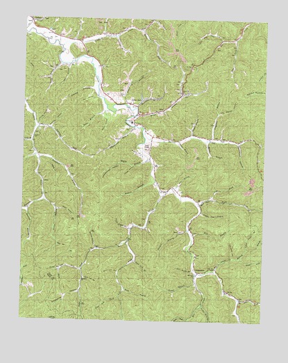 Ogle, KY USGS Topographic Map