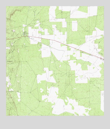 Oilton, TX USGS Topographic Map