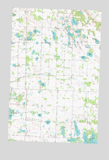 Olga, MN USGS Topographic Map