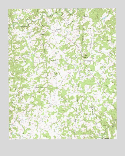 Olive Branch, NC USGS Topographic Map