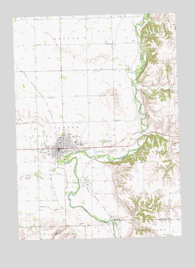 Canton, SD USGS Topographic Map
