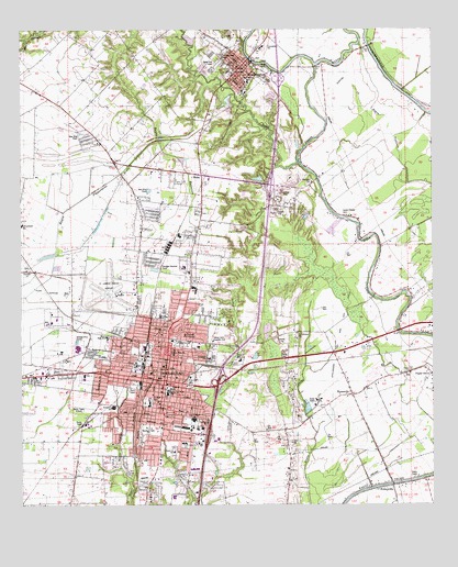 Opelousas, LA USGS Topographic Map