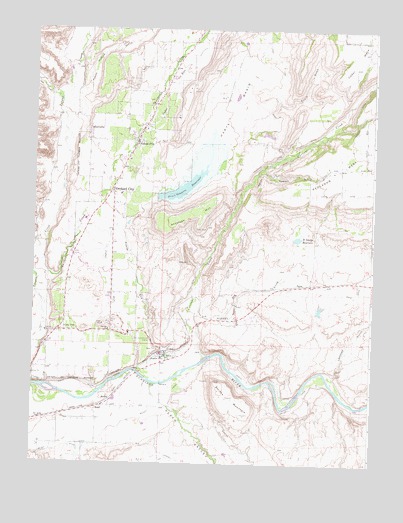 Orchard City, CO USGS Topographic Map