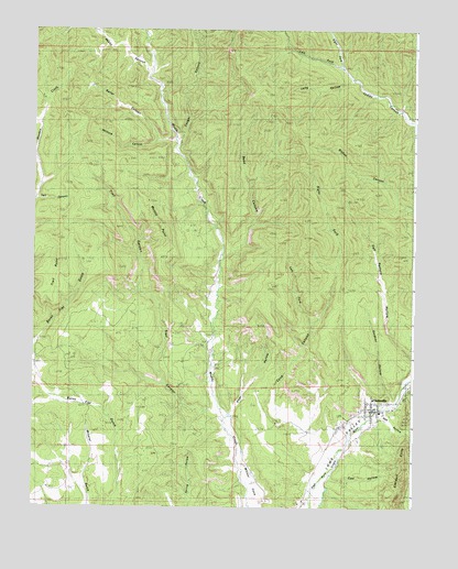Orderville, UT USGS Topographic Map
