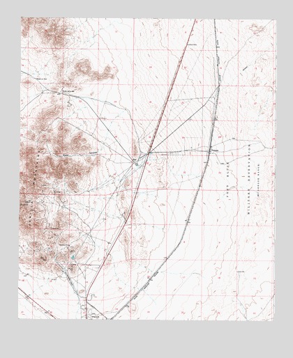 Orogrande North, NM USGS Topographic Map