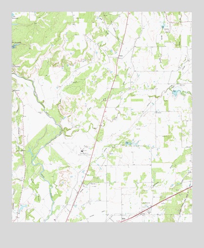 Owens, TX USGS Topographic Map