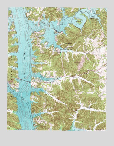 Canton, KY USGS Topographic Map