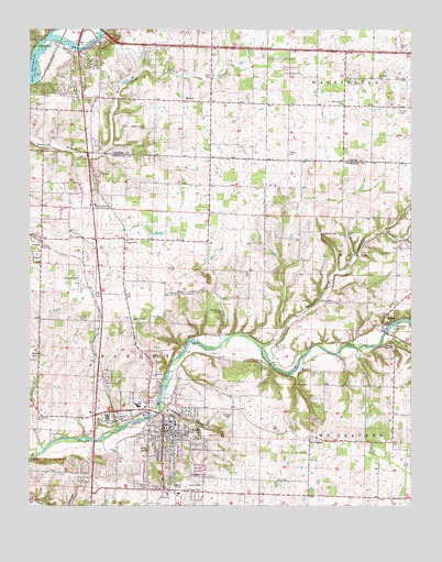 Ozark, MO USGS Topographic Map