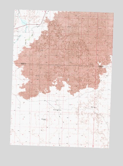 Pagari Well, ID USGS Topographic Map