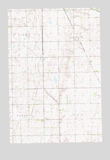 Page SE, ND USGS Topographic Map