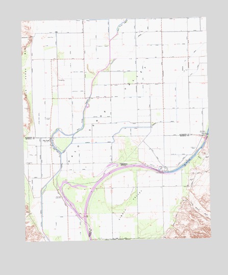 Palo Verde, CA USGS Topographic Map